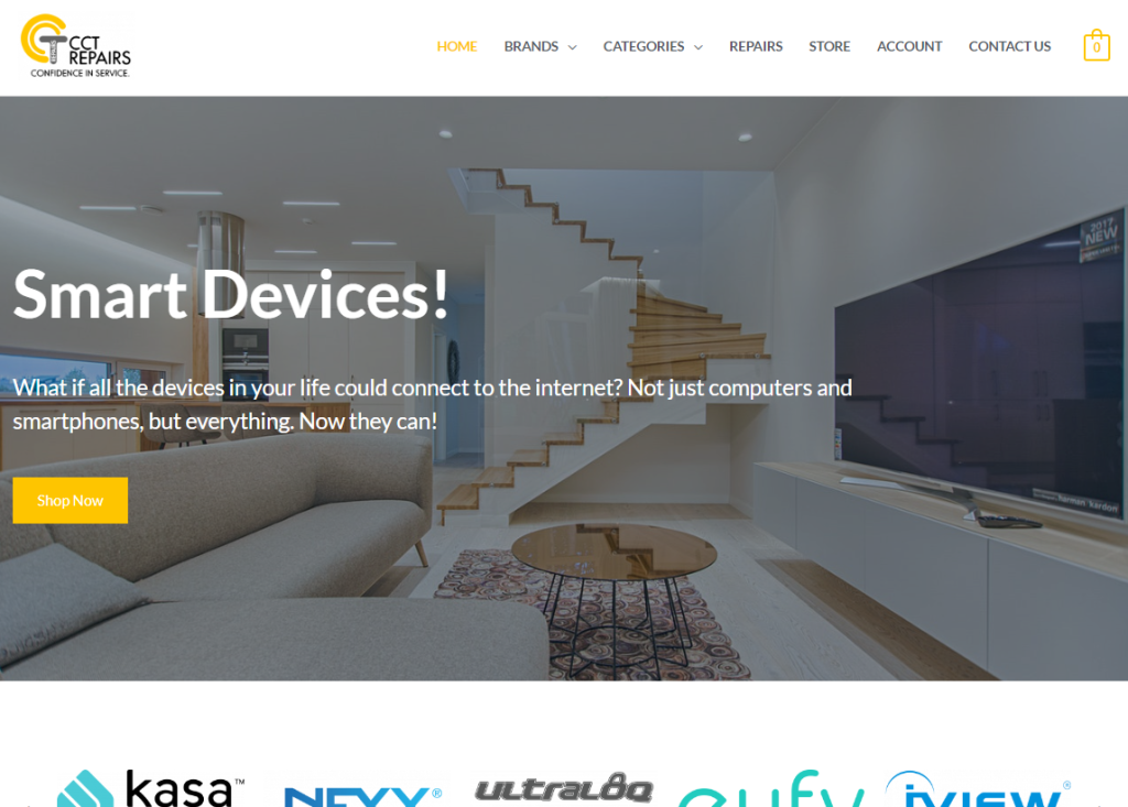 Smart Devices website