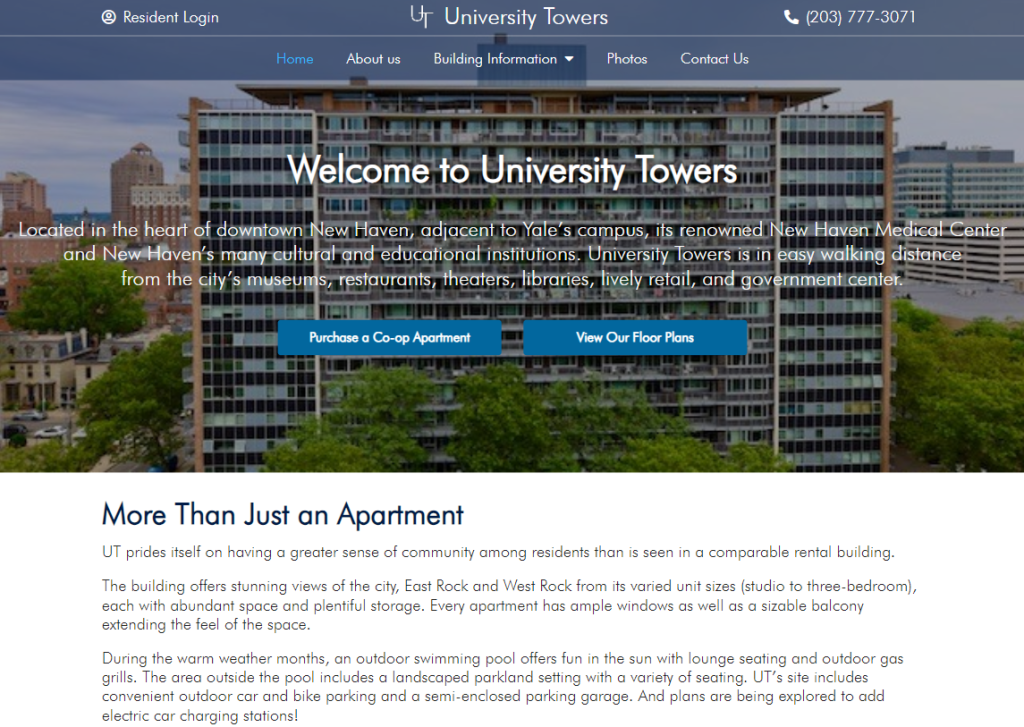 UT New Haven site